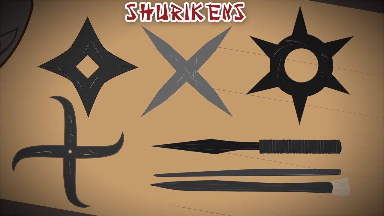 Types Of Throwing Stars Throw Ninja Star